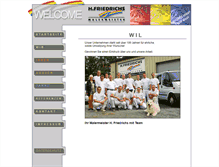 Tablet Screenshot of malermeister-friedrichs.de